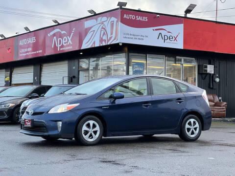 2015 Toyota Prius for sale at Apex Motors Lakewood LLC in Lakewood WA