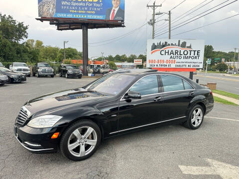 2012 Mercedes-Benz S-Class for sale at Charlotte Auto Import in Charlotte NC