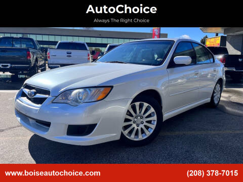 2008 Subaru Legacy for sale at AutoChoice in Boise ID
