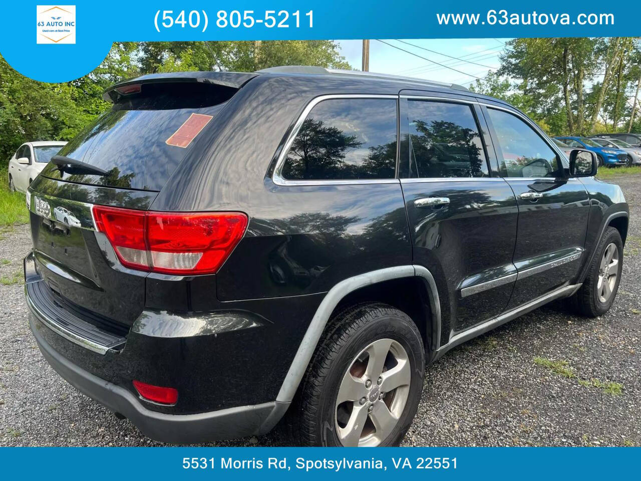 2012 Jeep Grand Cherokee for sale at 63 Auto Inc in Spotsylvania, VA