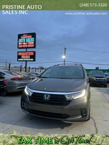 2021 Honda Odyssey for sale at PRISTINE AUTO SALES INC in Pontiac MI