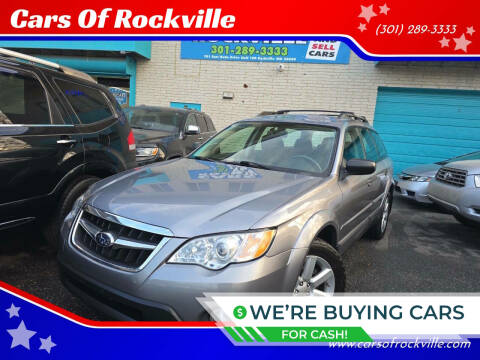2009 Subaru Outback for sale at Cars Of Rockville in Rockville MD
