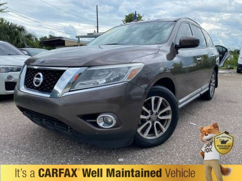 2015 Nissan Pathfinder for sale at LATINOS MOTOR OF ORLANDO in Orlando FL