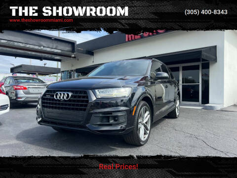2017 Audi Q7 for sale at THE SHOWROOM in Miami FL