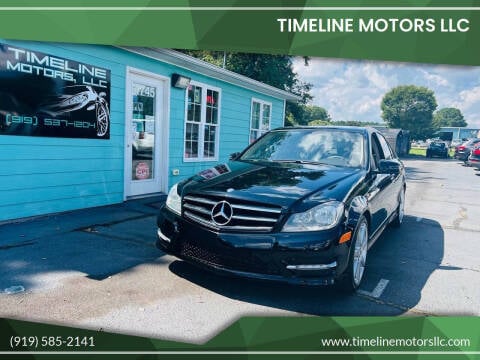 2014 Mercedes-Benz C-Class for sale at Timeline Motors LLC in Clayton NC