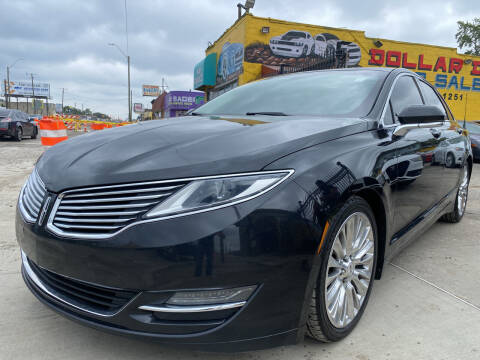 2014 Lincoln MKZ for sale at Dollar Daze Auto Sales Inc in Detroit MI