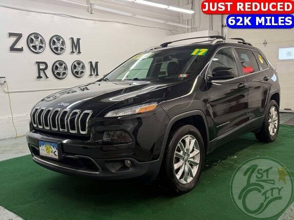 2017 Jeep Cherokee for sale at First City Cars and Trucks in Rochester NH