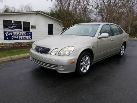 2002 Lexus GS 300 for sale at TR MOTORS in Gastonia NC