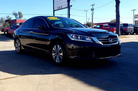2014 Honda Accord for sale at AUTO BARGAIN, INC in Oklahoma City OK