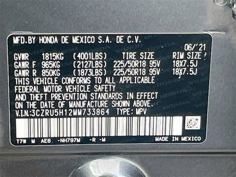 2021 Honda HR-V Sport