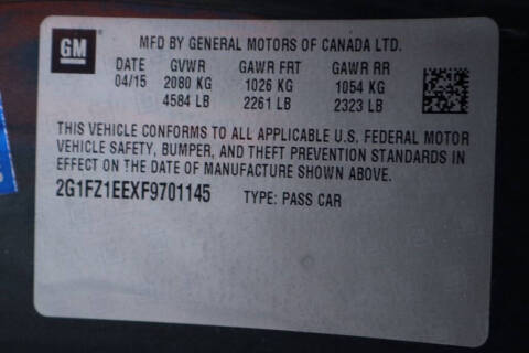 2015 Chevrolet Camaro Z28