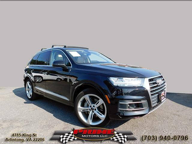 2019 Audi Q7 for sale at PRIME MOTORS LLC in Arlington VA