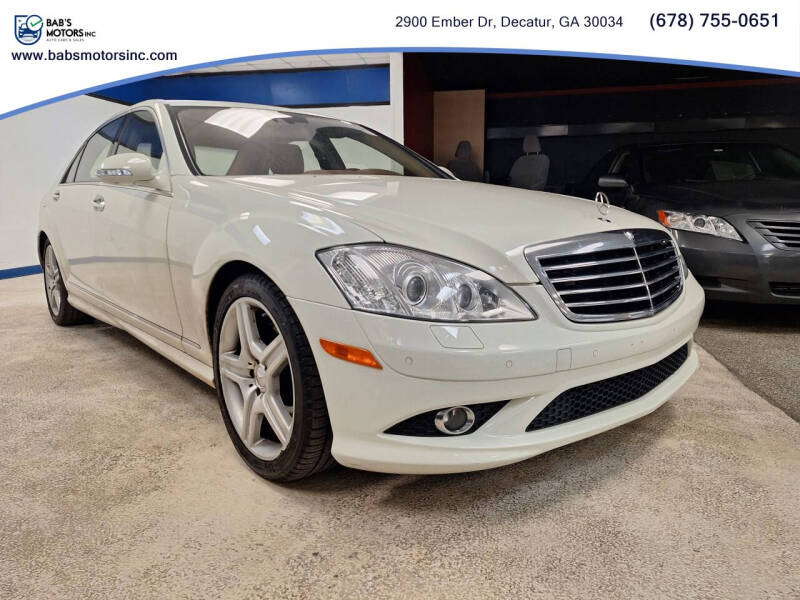 2008 Mercedes-Benz S-Class S 550 4MATIC