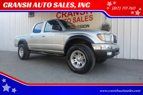 2004 Toyota Tacoma for sale at CRANSH AUTO SALES, INC in Arlington TX