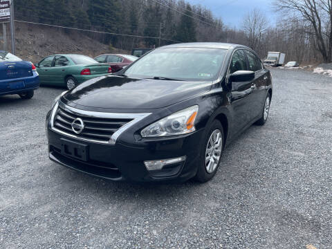 2015 Nissan Altima for sale at JM Auto Sales in Shenandoah PA