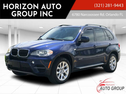 2012 BMW X5 for sale at HORIZON AUTO GROUP INC in Orlando FL