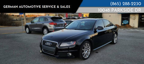 2012 Audi A4 for sale at German Automotive Service & Sales in Knoxville TN