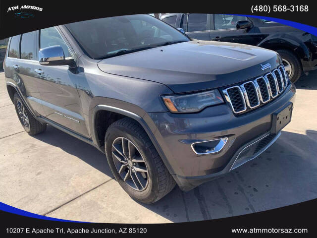 2017 Jeep Grand Cherokee for sale at ATM MOTORS in Apache Junction, AZ