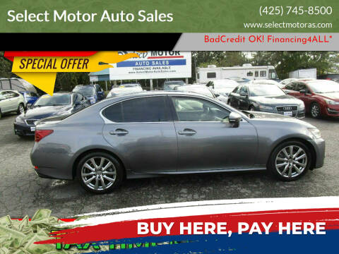 2013 Lexus GS 350 for sale at Select Motor Auto Sales in Lynnwood WA