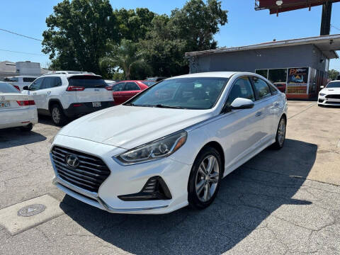 2018 Hyundai Sonata for sale at P J Auto Trading Inc in Orlando FL