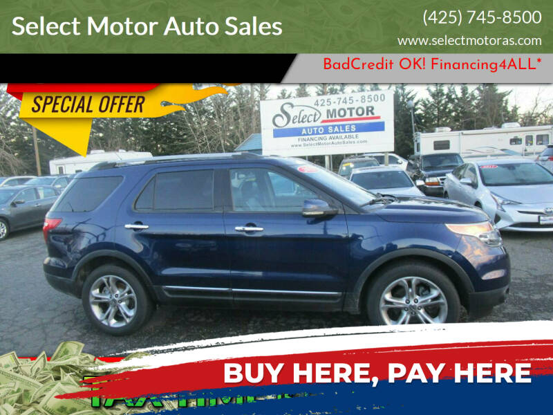 2011 Ford Explorer for sale at Select Motor Auto Sales in Lynnwood WA