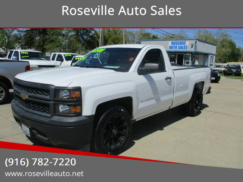 2014 Chevrolet Silverado 1500 for sale at Roseville Auto Sales in Roseville CA
