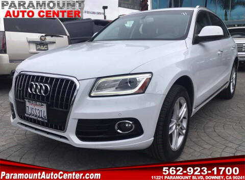 2015 Audi Q5 for sale at PARAMOUNT AUTO CENTER in Downey CA