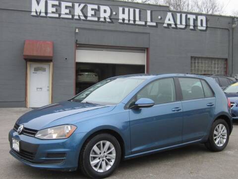2015 Volkswagen Golf for sale at Meeker Hill Auto Sales in Germantown WI