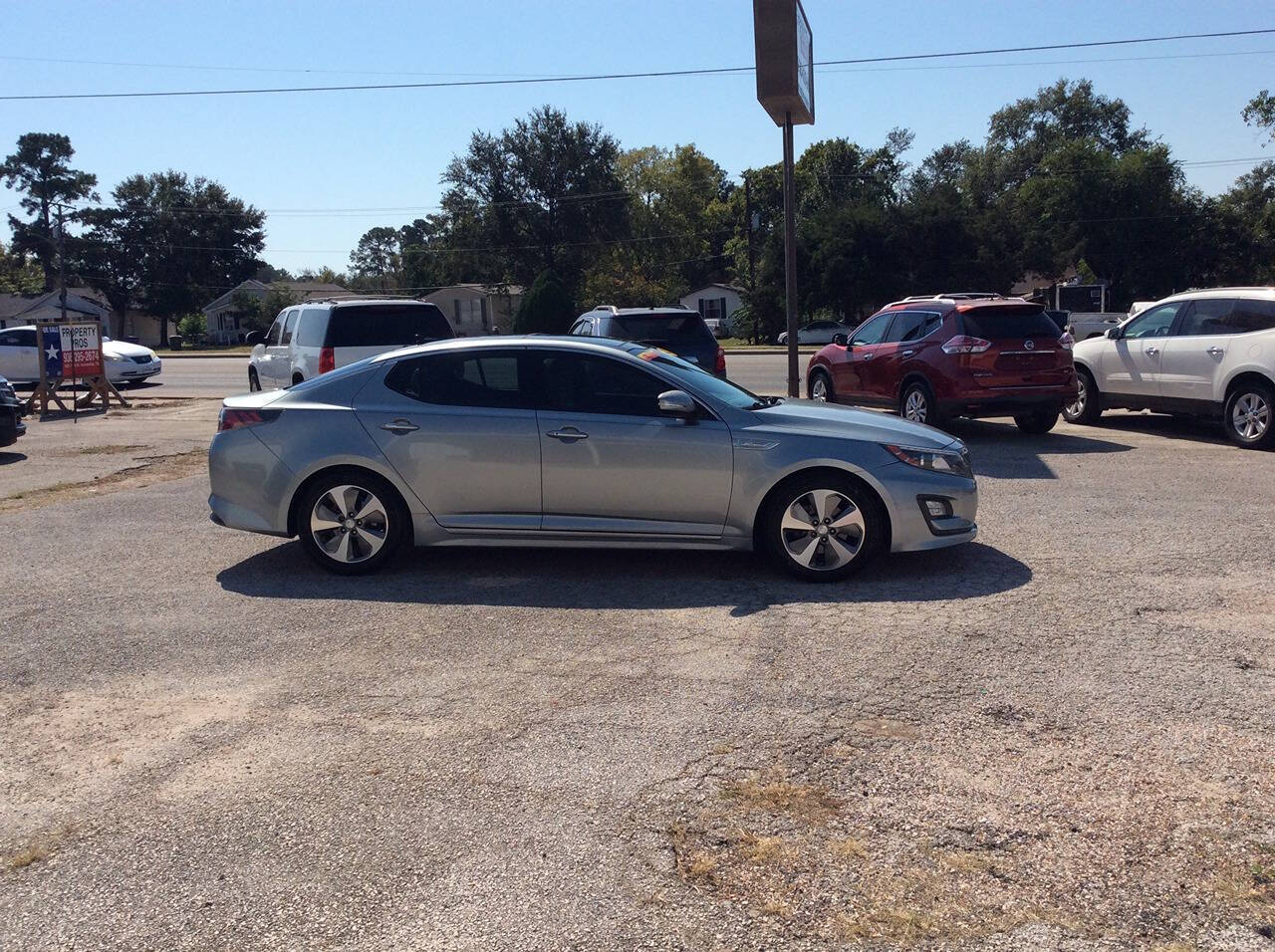 2014 Kia Optima Hybrid for sale at SPRINGTIME MOTORS in Huntsville, TX