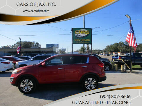 2015 Kia Sportage for sale at CARS OF JAX INC. in Jacksonville FL