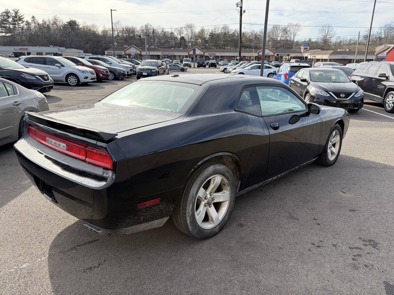 Black 2012 Dodge Challenger SXT SXT 2dr Coupe 7
