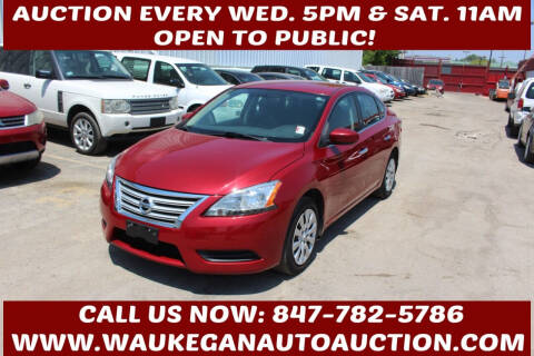 2013 Nissan Sentra for sale at Waukegan Auto Auction in Waukegan IL