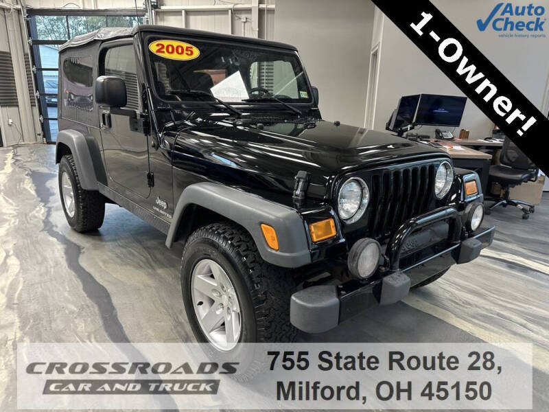 2005 Jeep Wrangler for sale at Crossroads Car and Truck - Crossroads Car & Truck - Milford in Milford OH