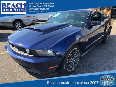 2010 Ford Mustang for sale at Beach Auto Sales in Virginia Beach VA