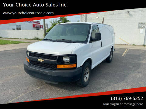 2014 Chevrolet Express for sale at Your Choice Auto Sales Inc. in Dearborn MI