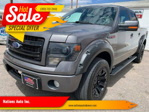 2013 Ford F-150 for sale at Nations Auto Inc. in Denver CO