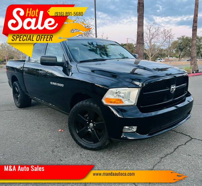 2012 RAM Ram Pickup 1500 for sale at M&A Auto Sales in Sacramento CA