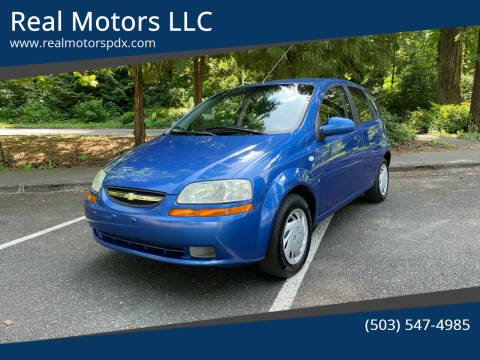 2007 Chevrolet Aveo for sale at Real Motors LLC in Portland OR