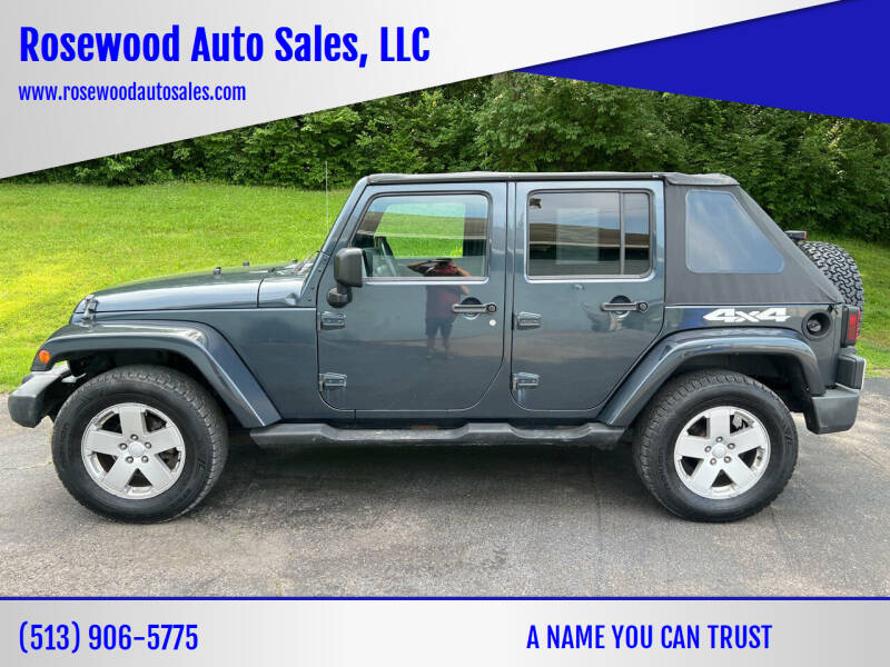 2007 Jeep Wrangler Unlimited for sale at Rosewood Auto Sales, LLC in Hamilton OH