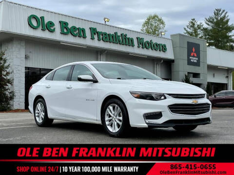 2018 Chevrolet Malibu for sale at Ole Ben Franklin Motors KNOXVILLE - OAK RIDGE in Oak Ridge TN