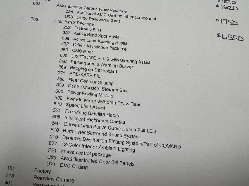 2017 Mercedes-Benz C-Class AMG C 43