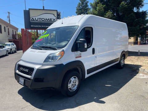2019 RAM ProMaster for sale at AUTOMEX in Sacramento CA