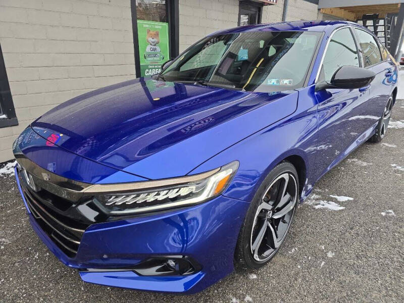 2021 Honda Accord for sale at Sisson Pre-Owned in Uniontown PA