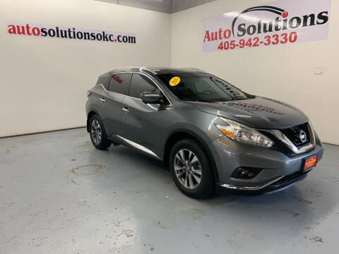 2016 Nissan Murano for sale at Auto Solutions in Warr Acres OK