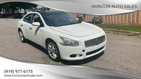 2011 Nissan Maxima for sale at Horizon Auto Sales in Raleigh NC