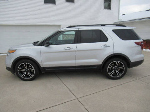 2013 Ford Explorer for sale at OLSON AUTO EXCHANGE LLC in Stoughton WI