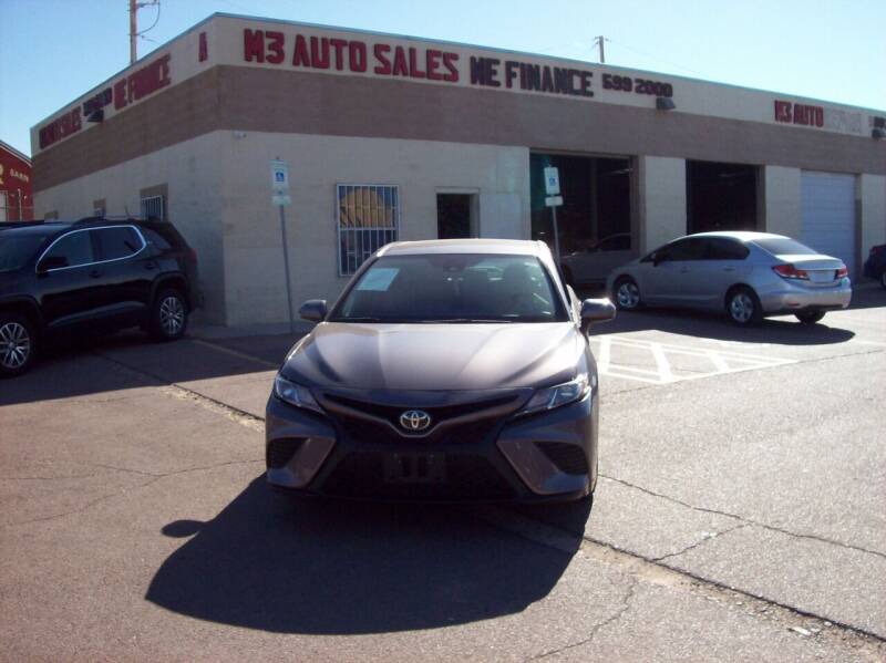 2019 Toyota Camry for sale at M 3 AUTO SALES in El Paso TX
