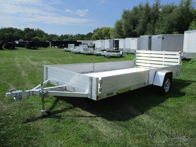 2023 Aluma Aluminum Single Axle Utility 8 for sale at Rondo Truck & Trailer in Sycamore IL
