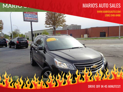 2017 Chevrolet Traverse for sale at MARIO'S AUTO SALES in Mount Clemens MI