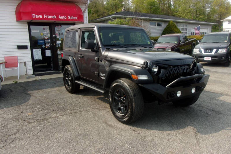 2020 Jeep Wrangler for sale at Dave Franek Automotive in Wantage NJ